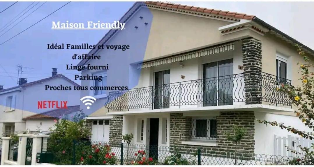 -Comme A La Maison- Jardin, Veranda, Ideal Familles Et Business Niort Exteriör bild